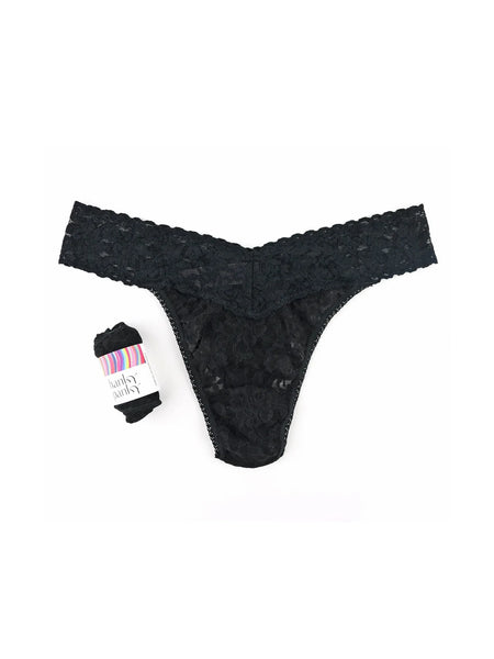 Hanky Panky Women's Padded Crossover Bralette in Black Hanky Panky