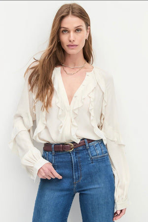 Favorite Daughter - The Because of You Top (ivory)