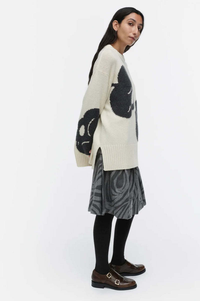 Marimekko - Luonto Tumma Wool Pullover