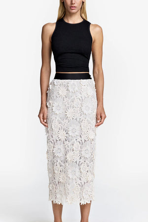 Smythe - Applique Pencil Skirt - SP24113