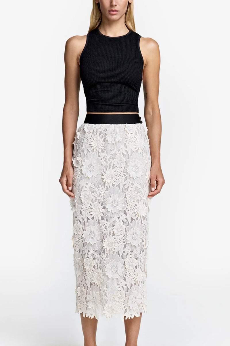 Smythe - Applique Pencil Skirt - SP24113