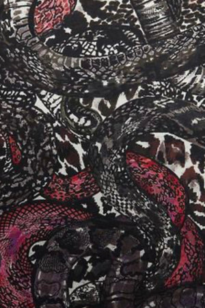 Zadig & Voltaire - Blondie 85 Snakes Scarf