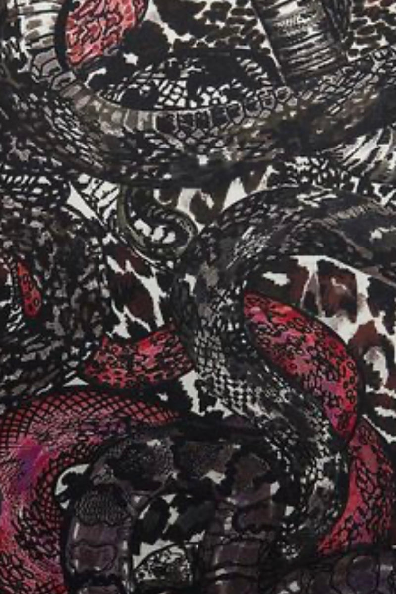 Zadig & Voltaire - Blondie 85 Snakes Scarf