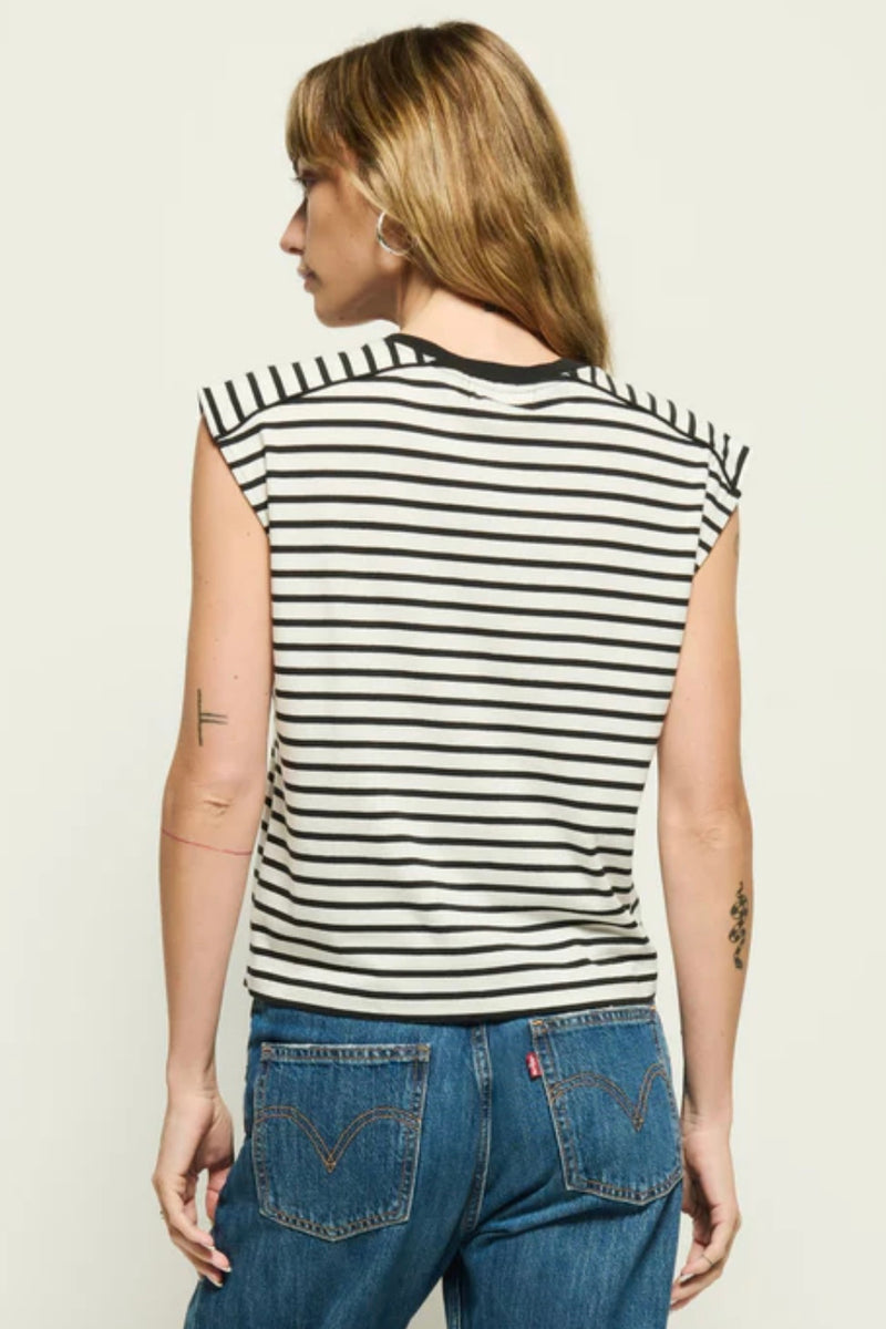 Nation Ltd. - Perry Muscle Tank (black + white)