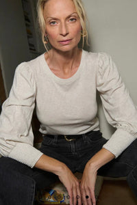 Nation LTD. - Loren Peasant Tee (heather oatmeal)