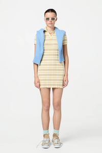 Guest in Residence - Plaid Polo Dress
