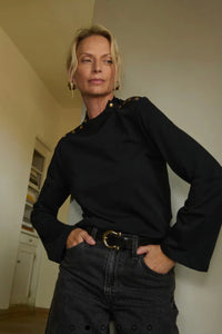 Nation LTD. - Neda Long Sleeve (jet black)