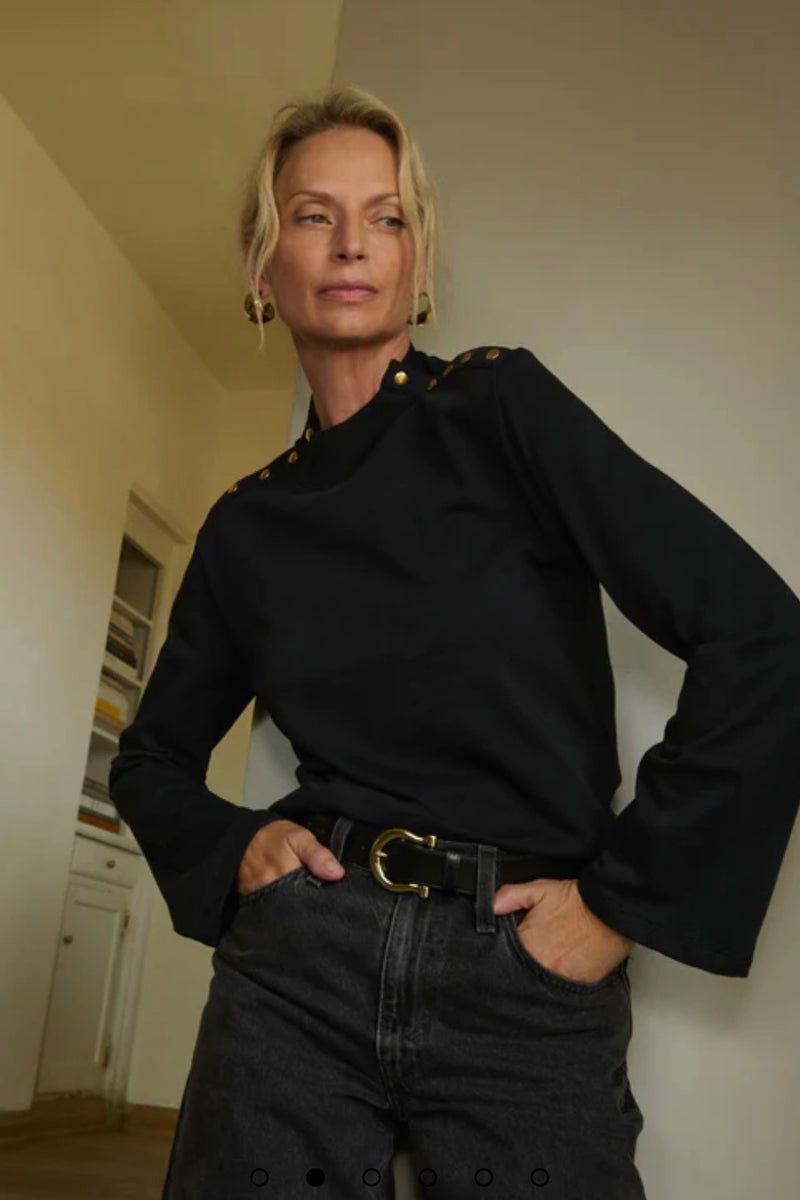 Nation LTD. - Neda Long Sleeve (jet black)