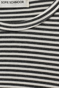 Sofie Schnoor - Petricia Stripe L/S Tee (dark grey striped)