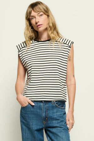 Nation Ltd. - Perry Muscle Tank (black + white)