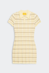 Guest in Residence - Plaid Polo Dress