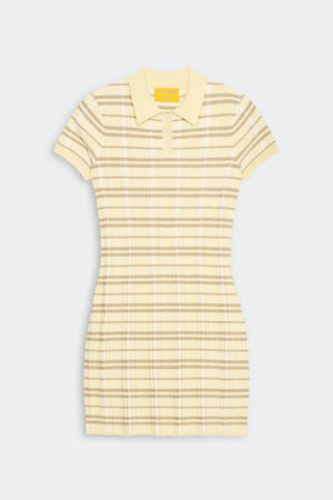 Guest in Residence - Plaid Polo Dress