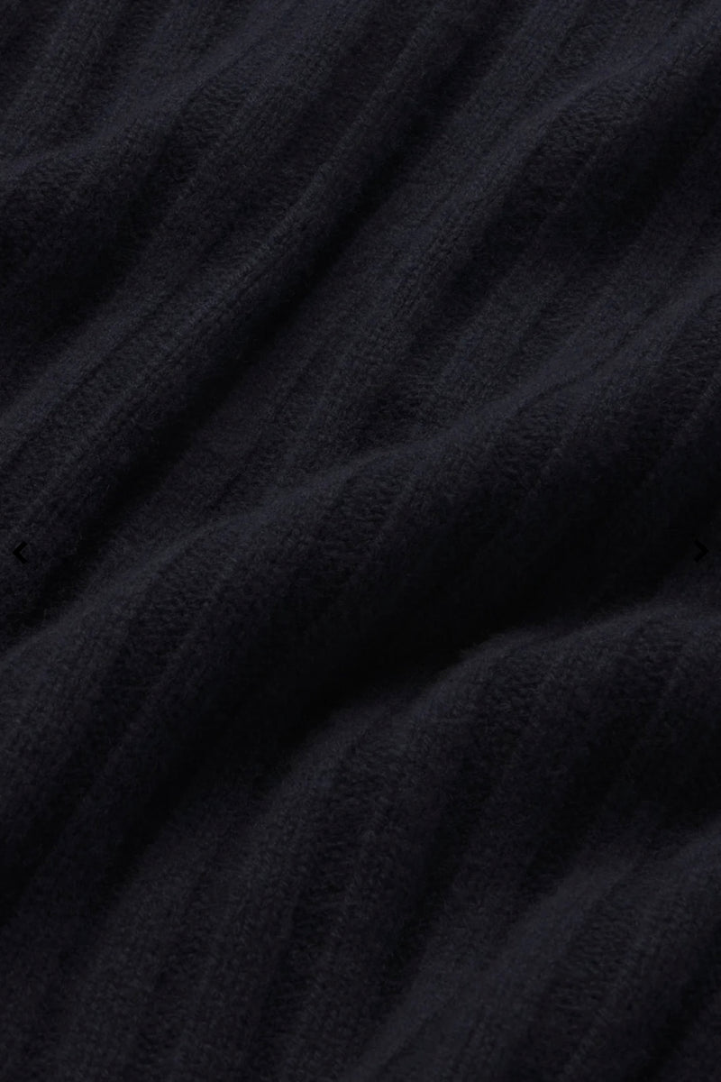 Frame - The Contrast Trim Polo (navy multi)