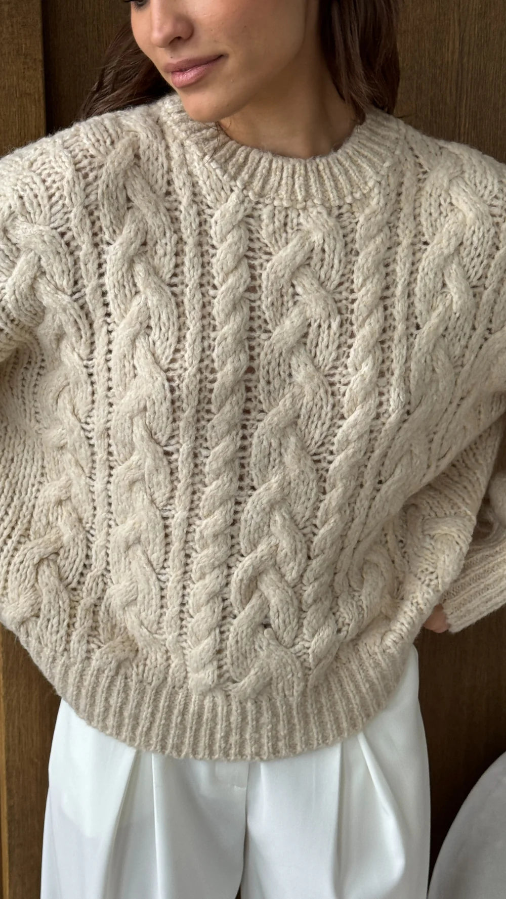 Charli - Mara Sweater (Ivory)