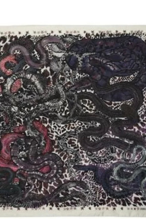 Zadig & Voltaire - Blondie 85 Snakes Scarf