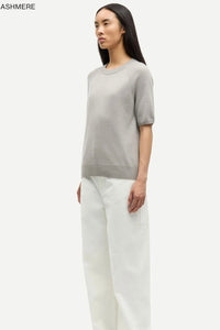 Samsoe Samsoe - Saboston Knit Tee (elephant skin)