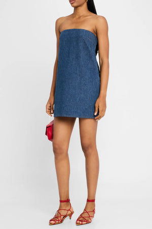 FRame - The Strapless Mini Dress