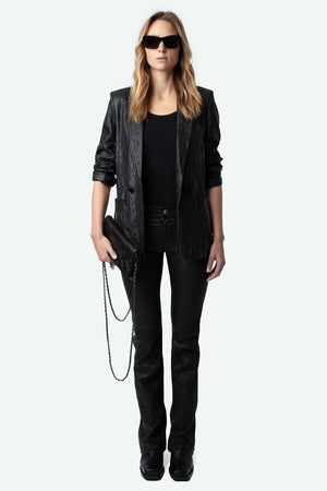 Zadig  & Voltaire - Rock Quiled Leather Clutch