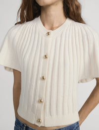 Frame - The Flutter Cardigan (cream)