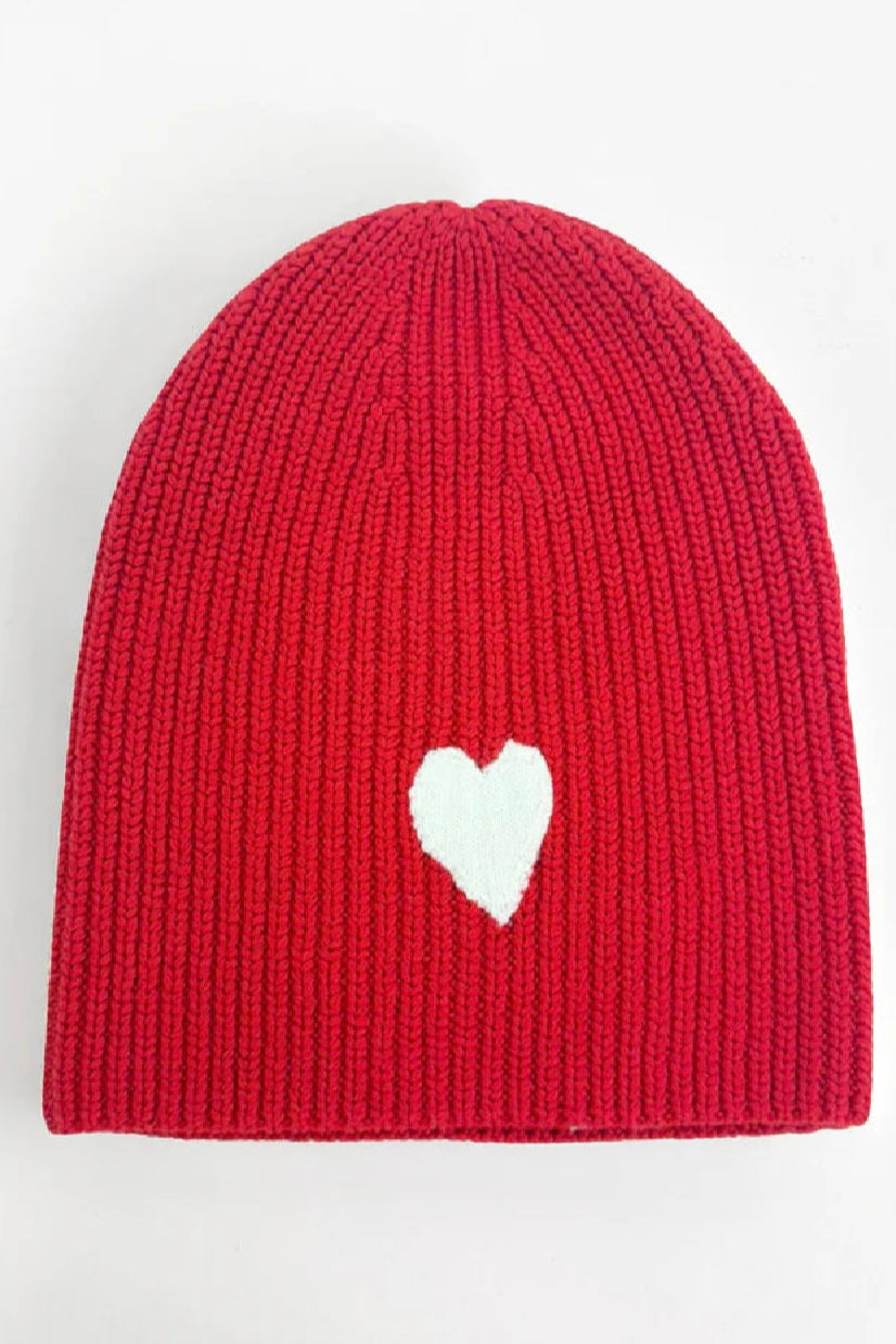 Kerri Rosenthal - Love Beanie (cherry)