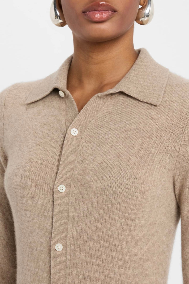 Guest in Residence - Showtime Cashmere Shirt Dress