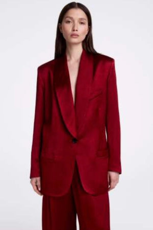 Smythe - Shawl Collar Oversized Blazer