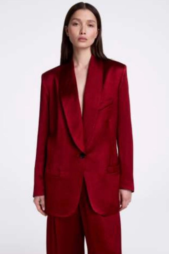 Smythe - Shawl Collar Oversized Blazer