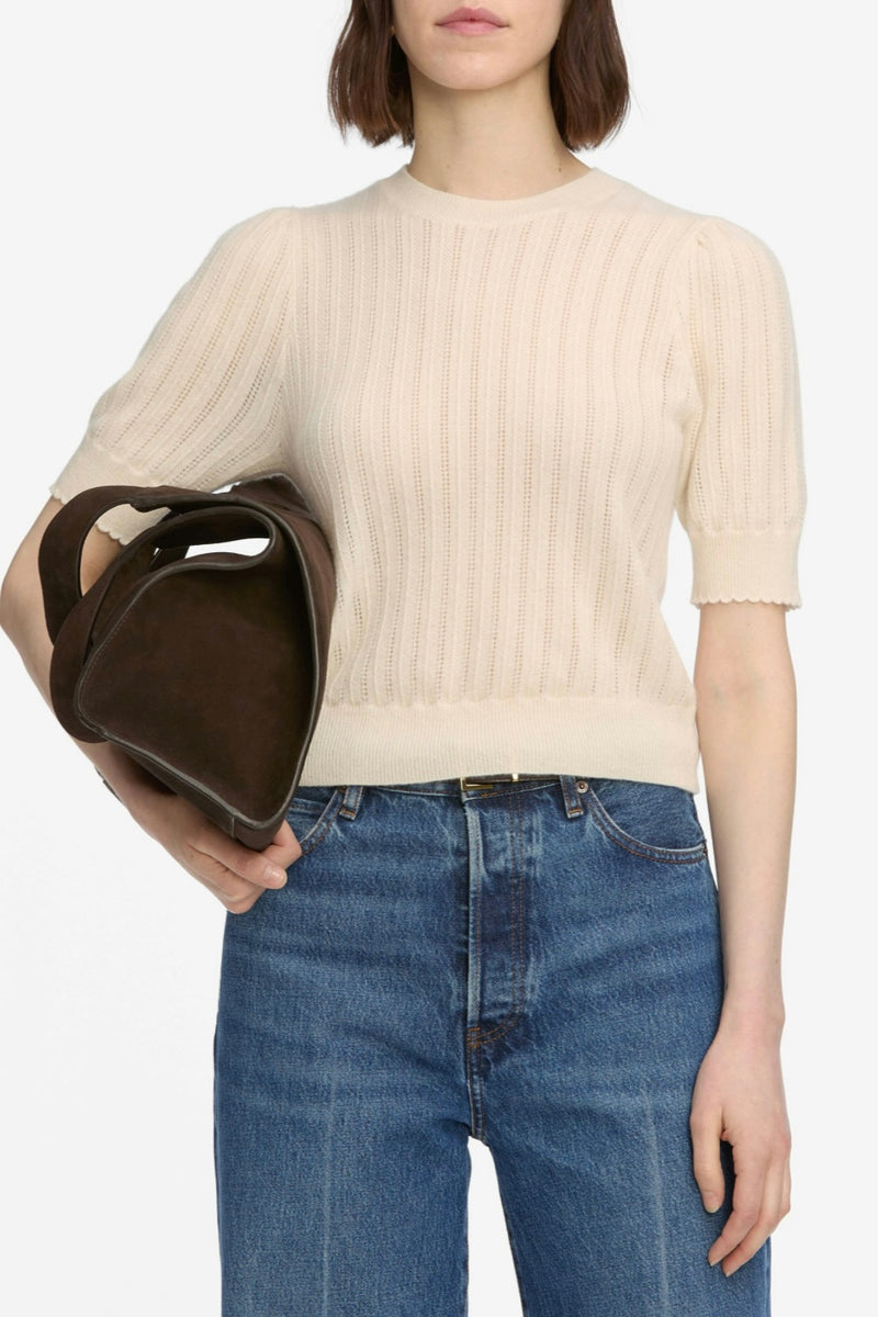 Frame - The Ladder Pointelle Sweater