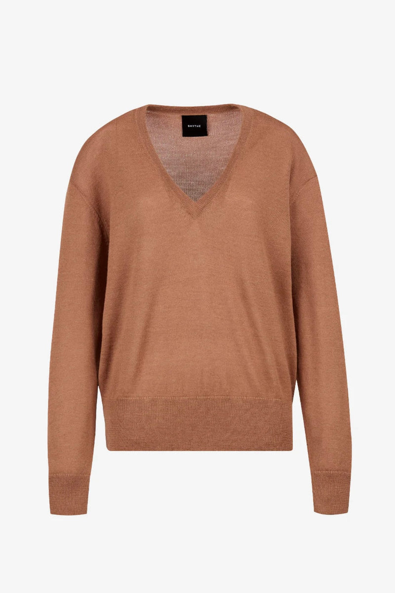 Smythe - Boyfriend V-Neck Sweater - FA25091