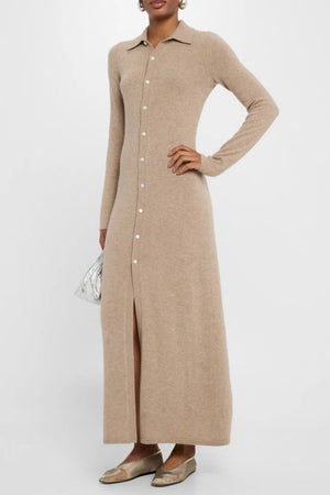 Guest in Residence - Showtime Cashmere Shirt Dress