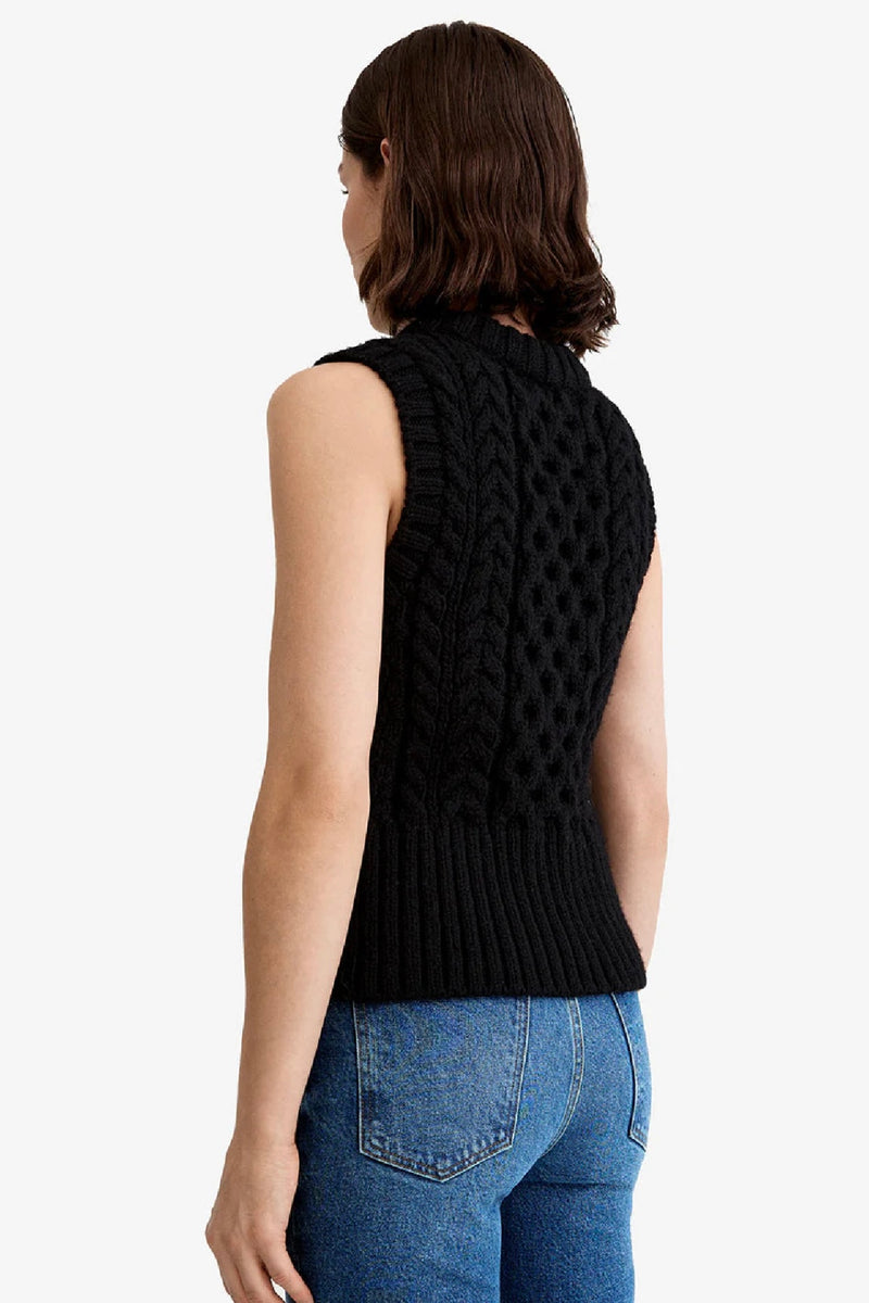 Smythe - Cableknit Crewneck Vest - FA25004
