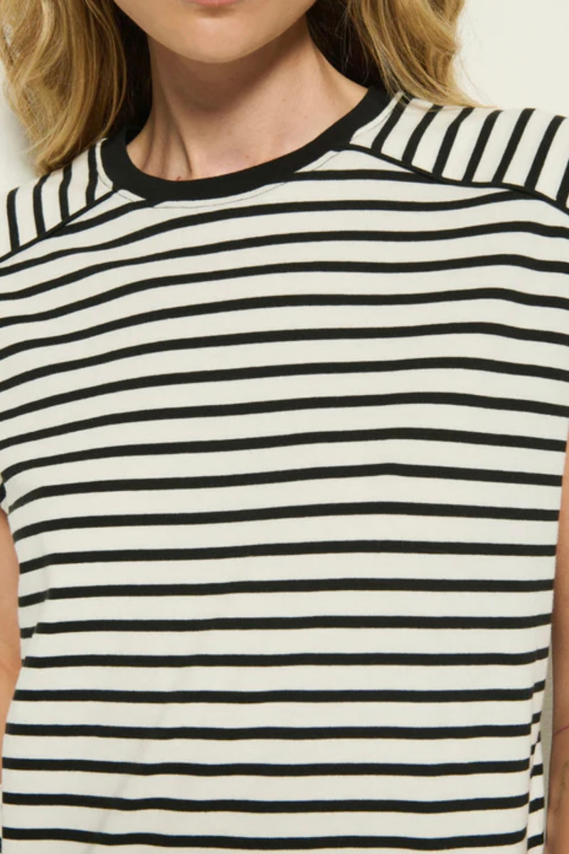 Nation Ltd. - Perry Muscle Tank (black + white)