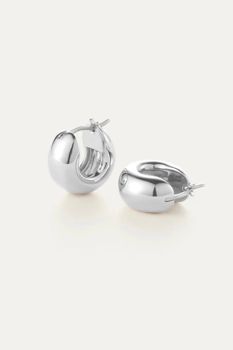 Jenny Bird - Mini Tome Earrings (silver)