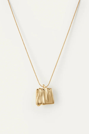 Jenny Bird - Large Sundra Pendant Necklace (gold)