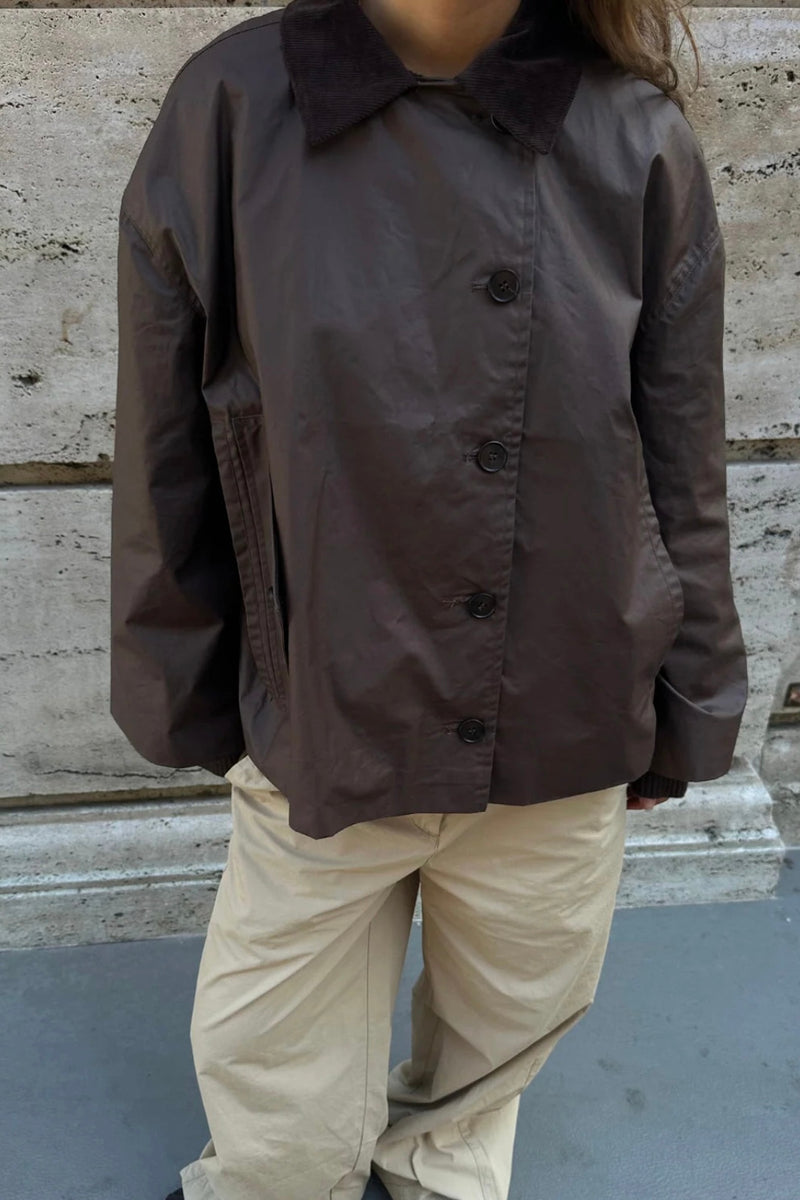 Sofie Schnoor - Agatha Coat (dark brown)