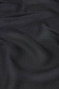 Frame - Velvet Trim Modern Tie Blouse (black)