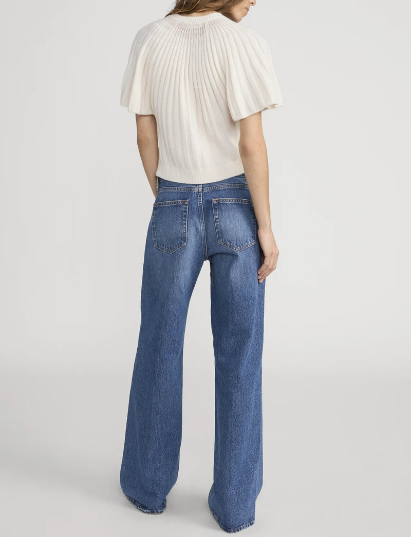 Frame - The Flutter Cardigan (cream)