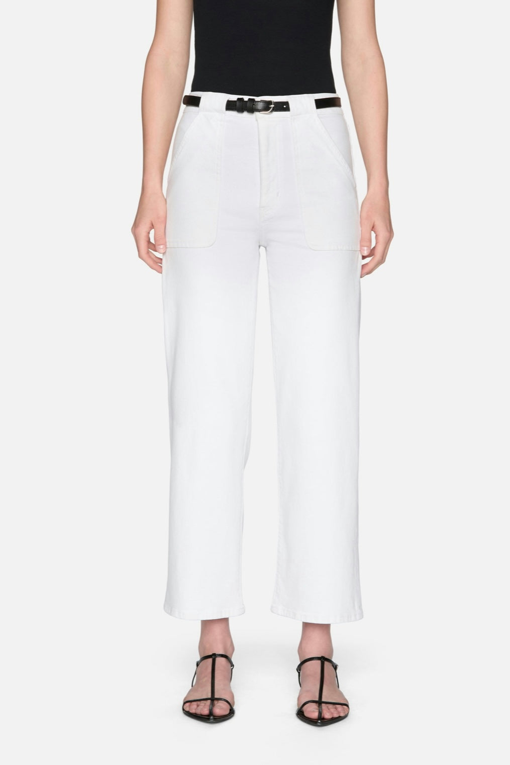 Frame - The Modern Pocket  Wide (white)