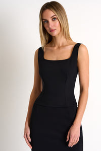 SHAN - Sofia Bustier Tank (Black 52527-94)