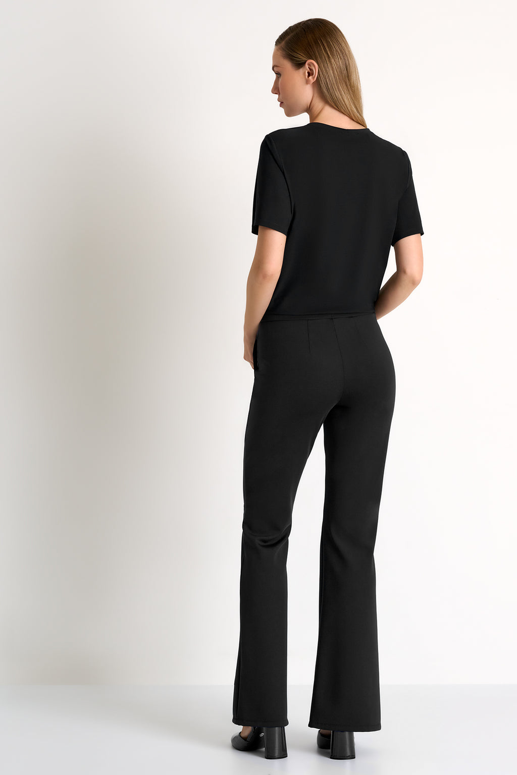 SHAN - Sofia Flared Pants (Black 52527-53)