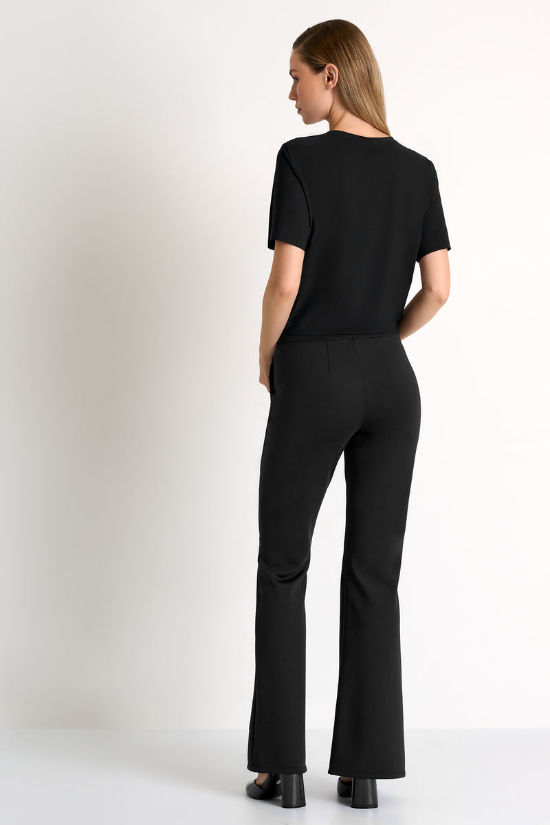 SHAN - Sofia Flared Pants (Black 52527-53)