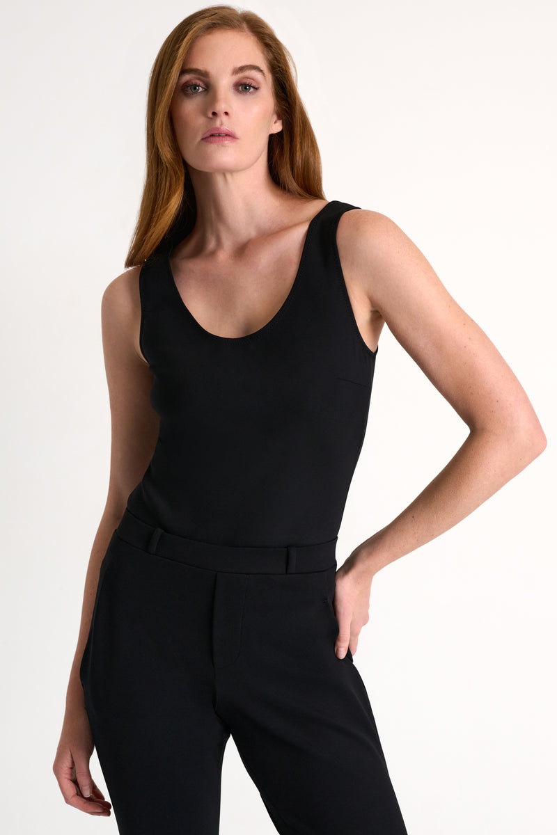 SHAN - Sofia Jersey Tank (Black 52527-95)