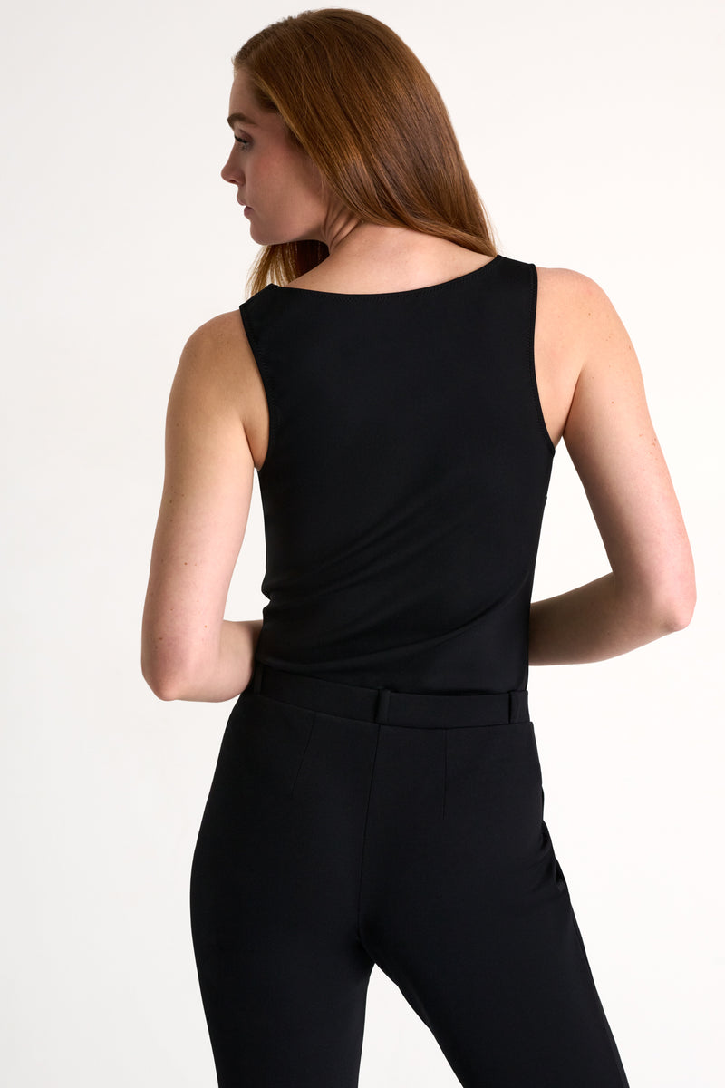 SHAN - Sofia Jersey Tank (Black 52527-95)