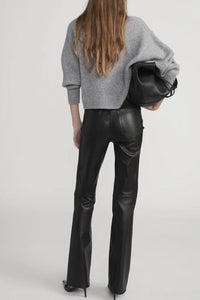 Frame - The Cashmere Fleck Cardi (silver)