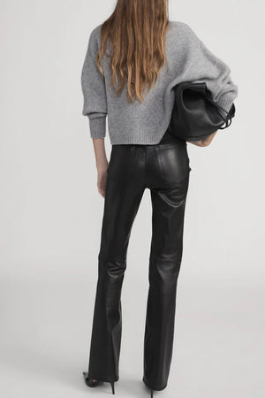Frame - The Cashmere Fleck Cardi (silver)