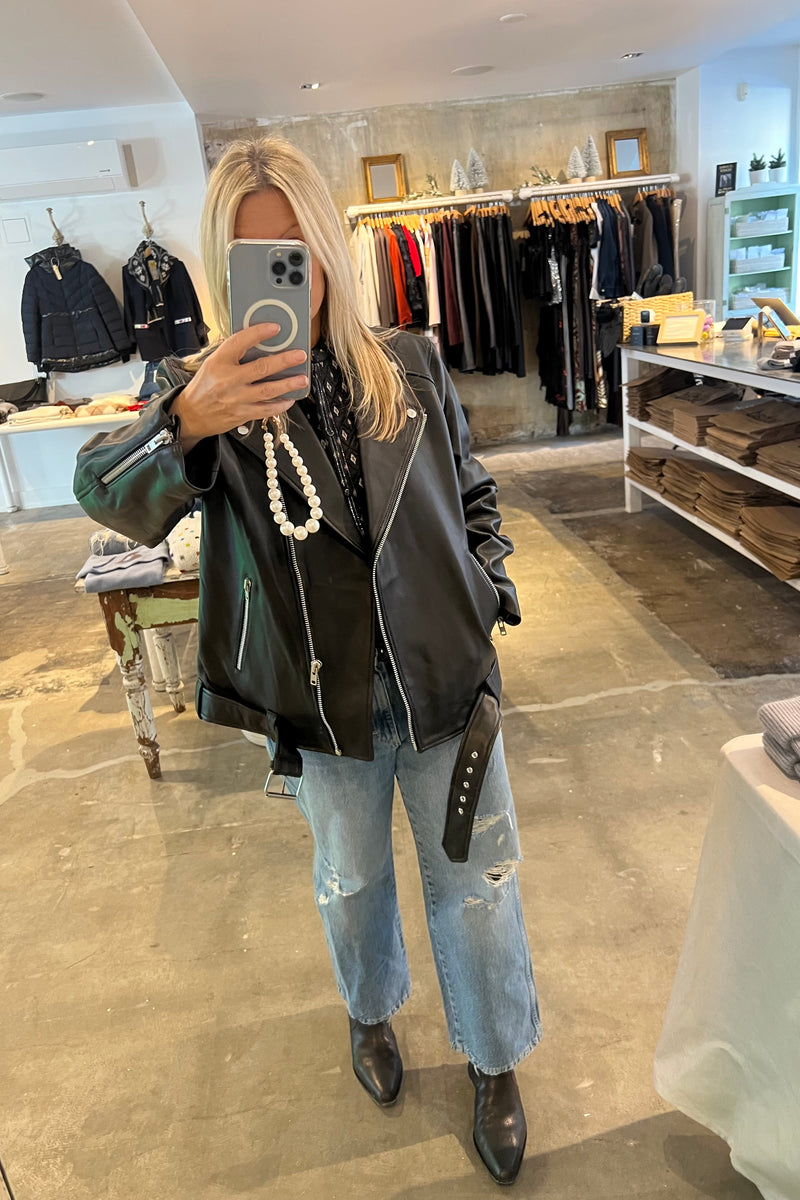 Samsoe Samsoe - Sawinona Leather Jacket