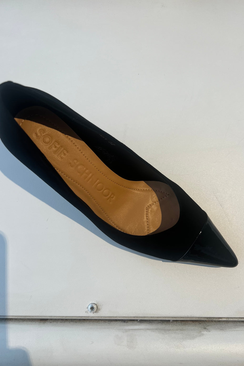 Sofie Schnoor - Issy Stiletto (black w/patent tip)