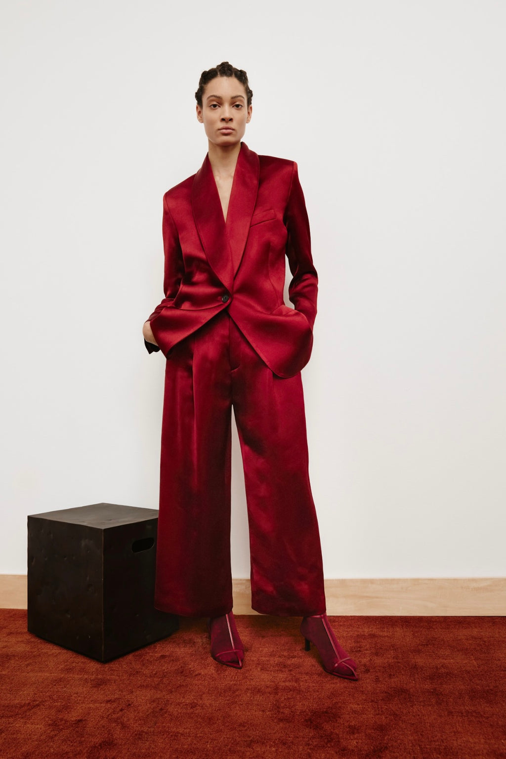 Smythe - Shawl Collar Oversized Blazer