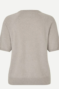 Samsoe Samsoe - Saboston Knit Tee (elephant skin)