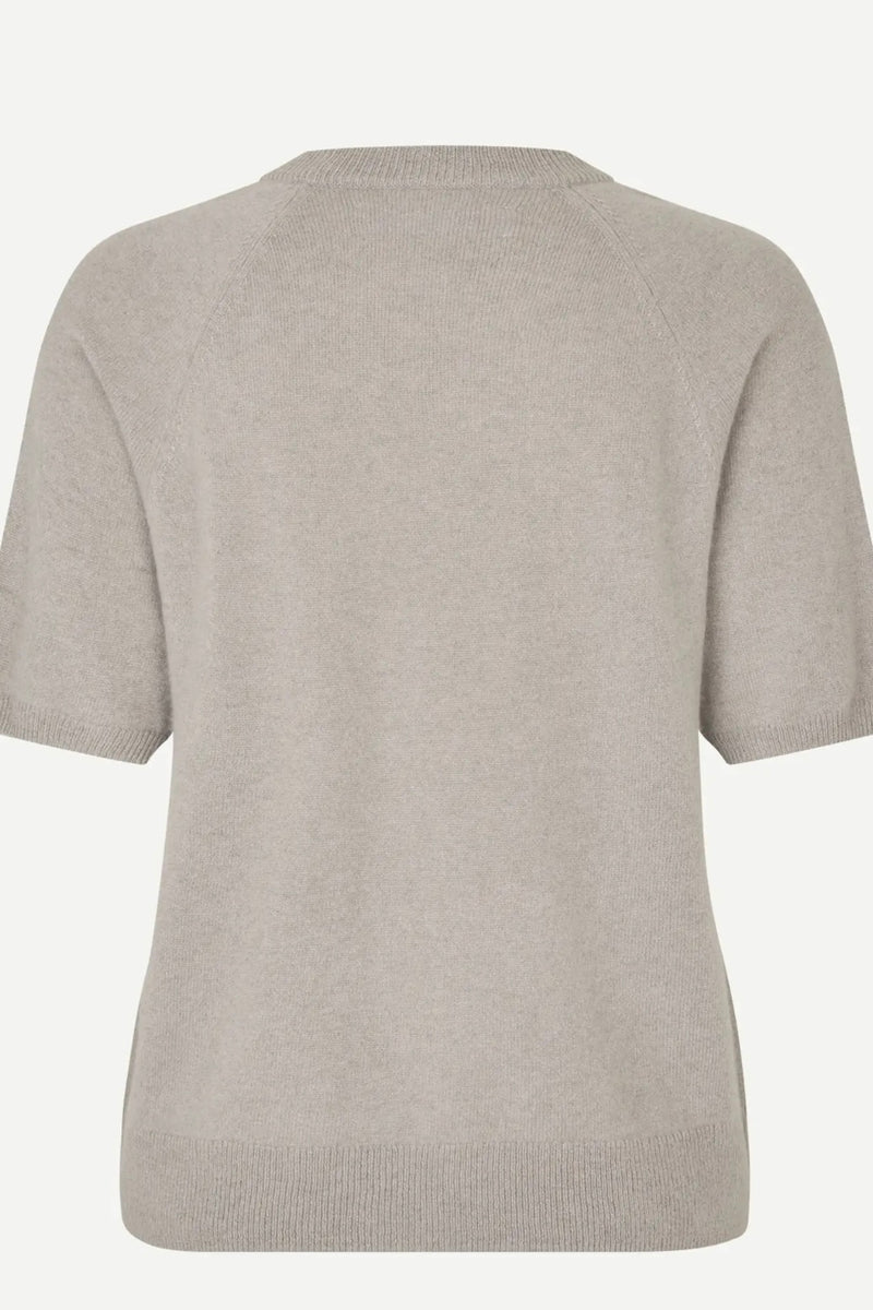Samsoe Samsoe - Saboston Knit Tee (elephant skin)